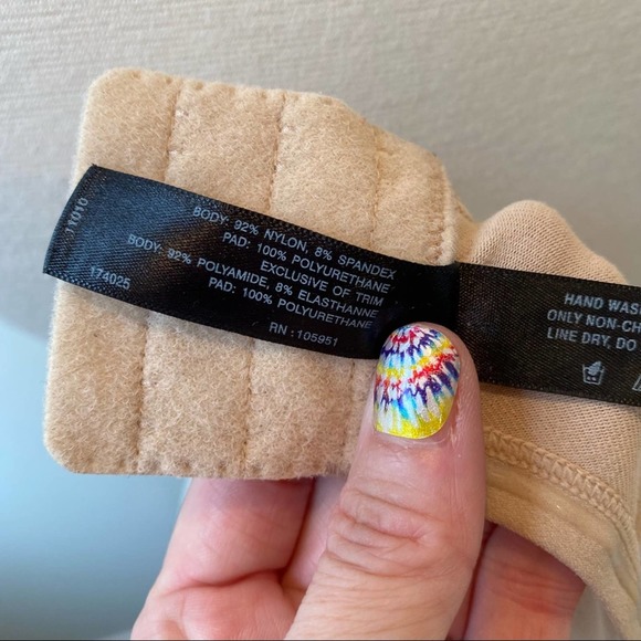 Natori Strapless Bra Womens Push Up Padded Wireless Nude 34D - Picture 5 of 6